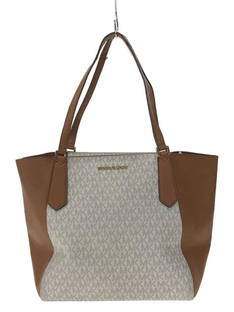 MICHAEL KORS Tote Bag/PVC/IVO/Total Pattern/35F8GKFT7V 